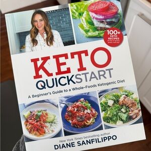 Keto Quickstart Guide by - White Cover